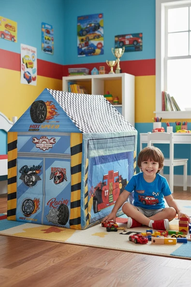 Kutulu Yarış Arabam Çadır ürün görseli