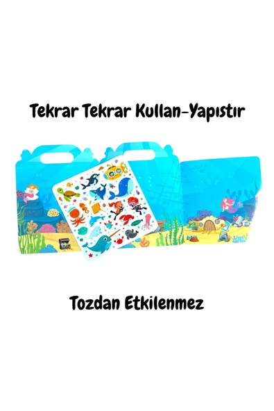 NET Lino Tekrar Kullanılabilen Sticker Kitabım - Resim 2