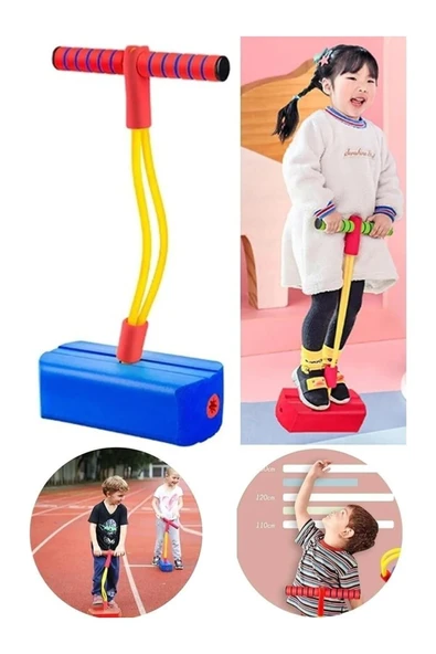Çocuklar Için Atlama Zıplama Oyuncağı Boy Uzatıcı Eğitici Fiziksel Ve Zihinsel Geliştirici Spor Oyu - Resim 7