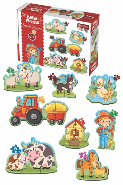 Baby Puzzle Benim İlk Puzzlem Deniz Canlıları - Resim 3