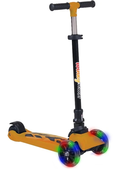 Winky Scooter Turuncu Işıklı - Resim 7