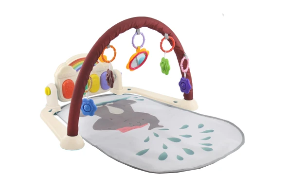 Babycim Piyanolu Gökkuşağı Oyun Halısı - Resim 2