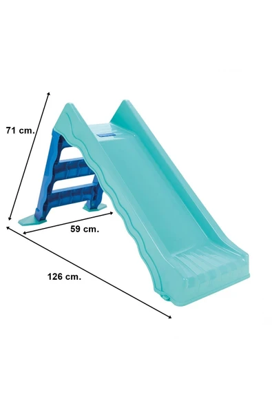 Pilsan Dalgalı Su Kaydırağı Yeşil - Resim 2