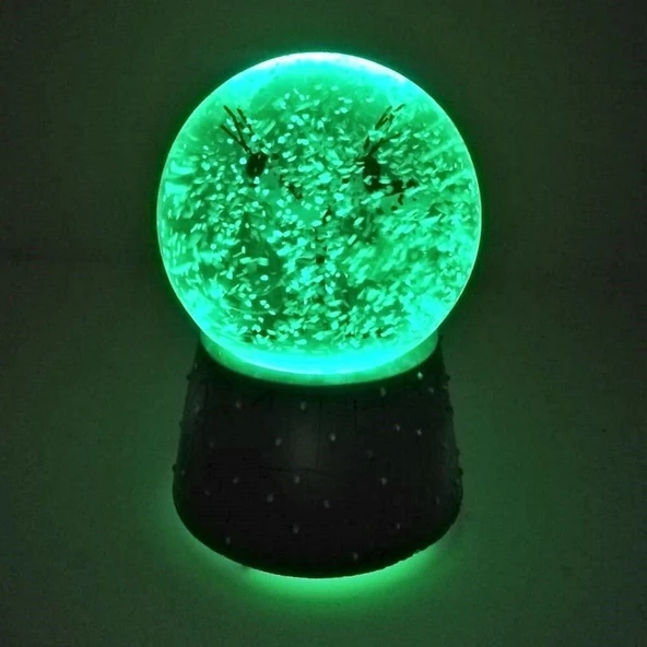 Sevgiliye Eşe Özel Günlere Hediye Işıklı Müzikli Aşıklar Kış Masalı Kar Küresi Işıklı Müzikli Hediye - Resim 5