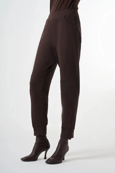 Misswhence Fermuar Detaylı Pantolon  38102 SİYAH - Resim 6