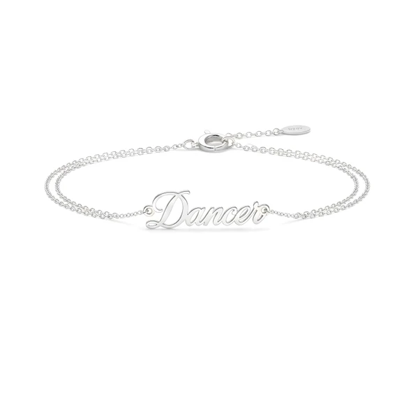 Gümüş İsim Bileklik - Gümüş ürün görseli 1