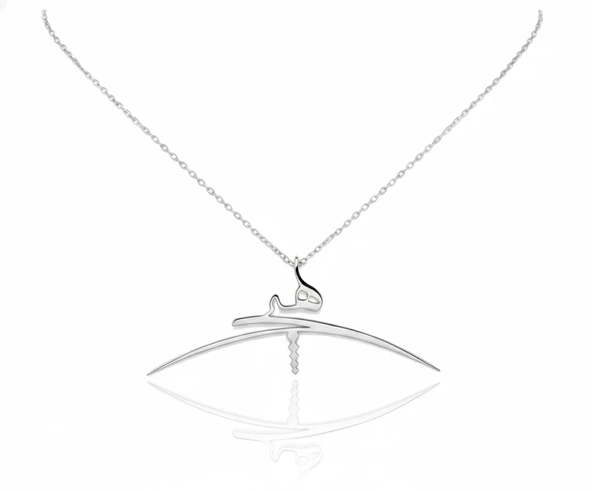 Gümüş Hiç Kolyesi - Gümüş ürün görseli 1