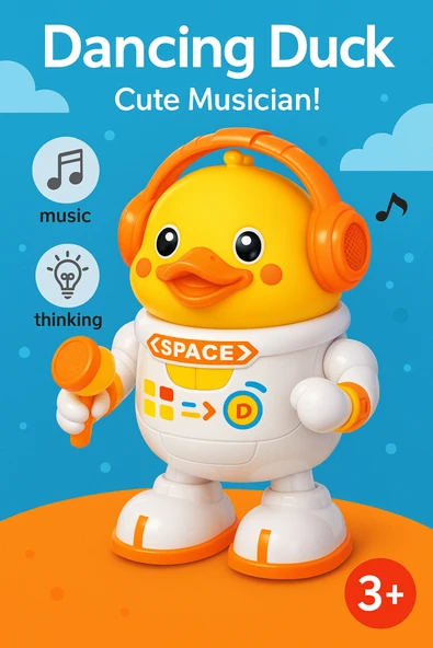 Pilli Dans Eden Uzaylı Civciv - Resim 3