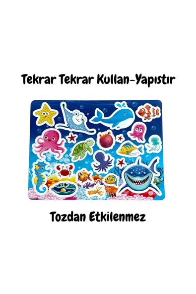 NET Lino Tekrar Tekrar Kullanılabilen Sticker - Resim 3