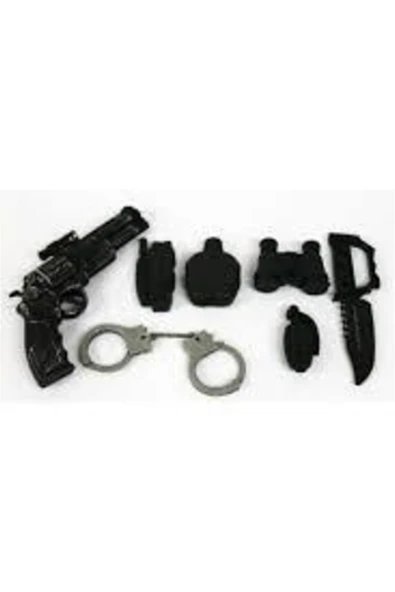 Kartela Büyük Kelepçeli Polis Seti ürün görseli 1