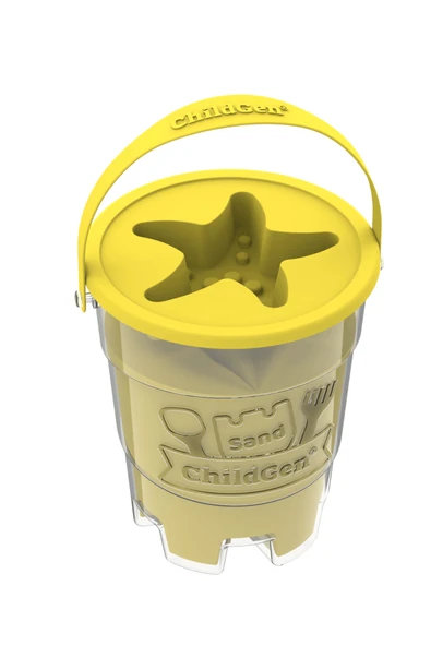 NET Childgen Kinetik Kum 500 Gr Sarı - Resim 2