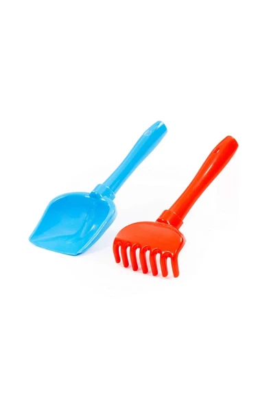 Polesie Küçük El Küreği Ve Tırmık - Resim 4