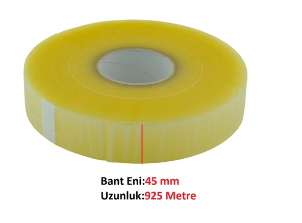 Büyük Rulo 45mm x 925m Makine Bandı Paketleme Bandı m1 ürün görseli