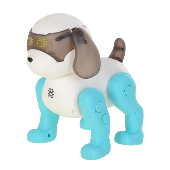 Dans Eden Mavi Robot Köpek Oyuncak – Işıklı ve Müzikli Akıllı Köpek ( Şarjlı ) ürün görseli 1