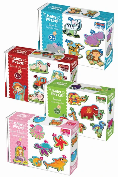 Baby Puzzle Benim İlk Puzzlem Deniz Canlıları ürün görseli 1