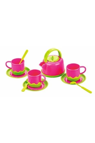 Vakumlu Renkli Çay Seti - Resim 2