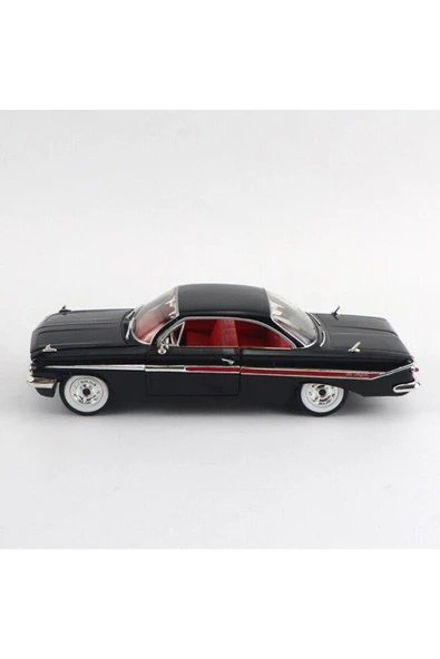 Metal 1:24 1961 Chevy Impala Model Araba - Resim 8