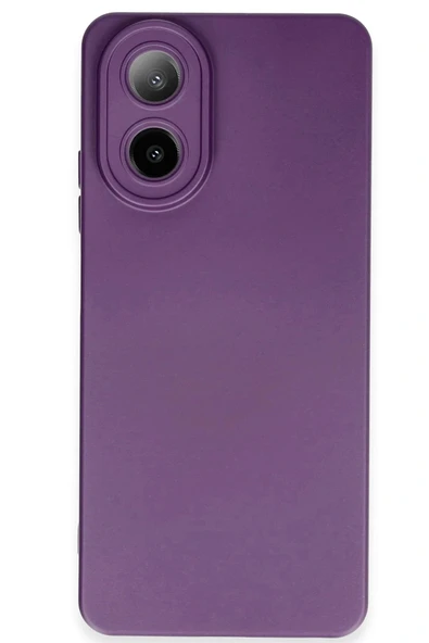 LitaeTrend Oppo A38 Kılıf Nano içi Kadife Silikon - Mor ürün görseli 1