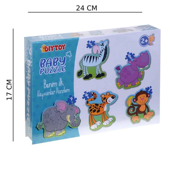 Baby Puzzle Ilk Hayvanlarım Ve Ilk Çiftlik Puzzle Seti ürün görseli 1