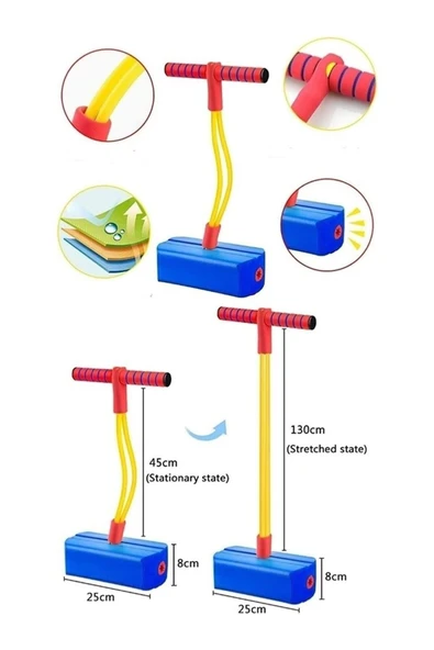 Çocuklar Için Atlama Zıplama Oyuncağı Boy Uzatıcı Eğitici Fiziksel Ve Zihinsel Geliştirici Spor Oyu - Resim 8