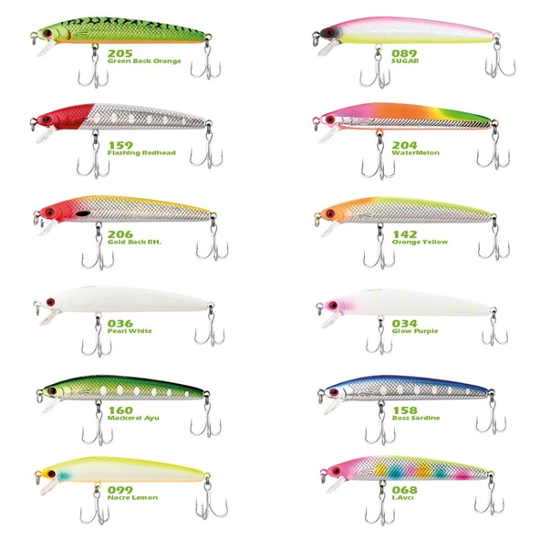 Fujin Queen 70F 7cm 4gr Floating Maket Balık  160 Mackerel Ayu ürün görseli