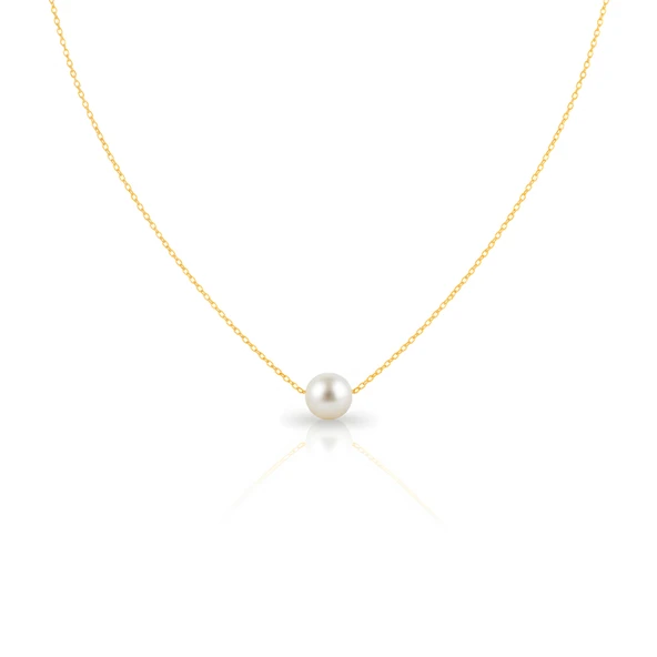 İnci Kolye - Altın ürün görseli 1