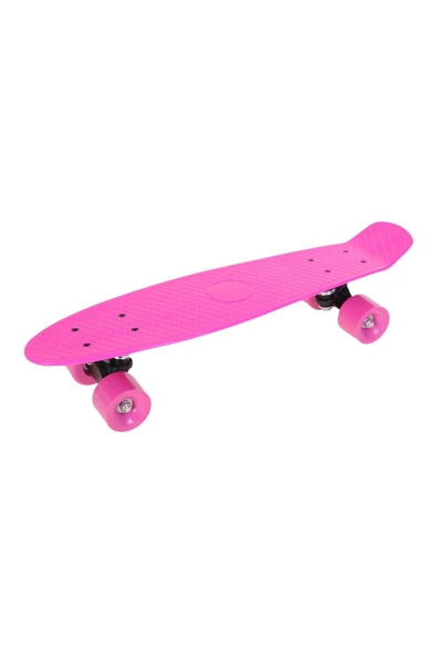 4 Tekerlekli Pembe Penny Board / Kaykay - 55Cm , Slikon Teker ürün görseli