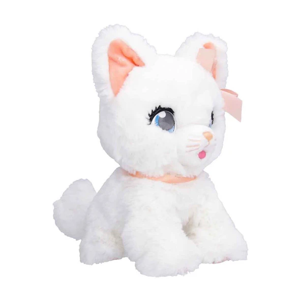 Hareketli ve Sesli Sevimli Peluş Kedicik Bella - Resim 2