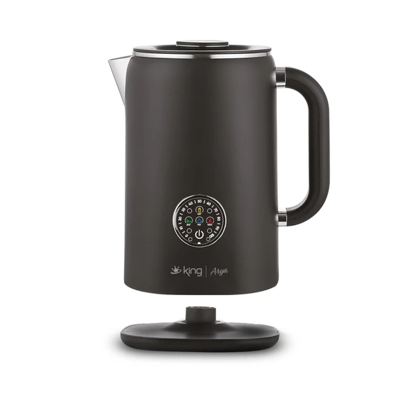 KING KSI386 ARYA DİJİTAL SU ISITICI-SIYAH - Resim 2
