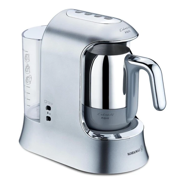 Korkmaz A862-05 Kahvekolik Aqua Inox Krom Türk Kahve Makinesi Teşhir ürün görseli