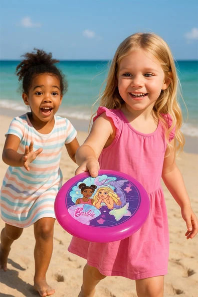 Deniz Kızları Renkli Uçan Disk Frizbi - Resim 3