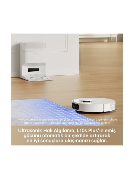 Dreame L10s Plus Çöp İstasyonlu Akıllı Robot Süpürge - Resim 5