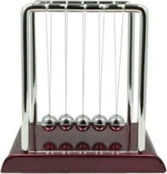 Dekoratif Ev Ofis Hediye Balans Bilye Newton Balans Bilye Küçük Boy ürün görseli 1