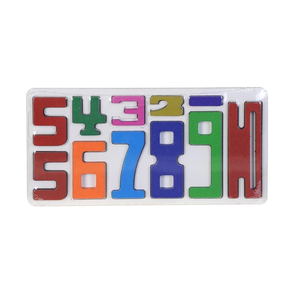 Smart Ahşap Monteessori Sayı Blokları ürün görseli 1