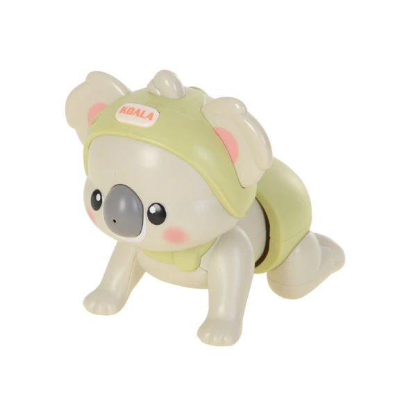 Type-C Şarjlı Ses Tekrar Özellikli Müzikli Emekleyen Koala Oyuncak – Bebekler İçin Emeklemeye Yardımcı Eğitici Oyuncak - Resim 3