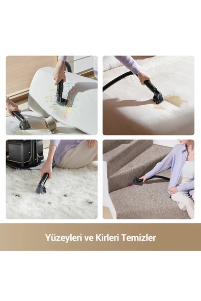 Dreame N10 Taşınabilir Halı Yıkama Makinesi Siyah - Resim 2