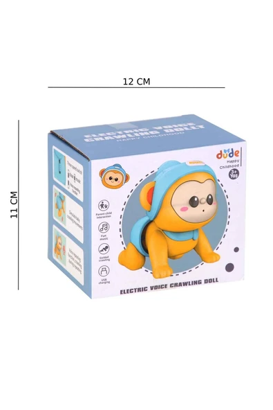 Emeklemeye Yardımcı Typ c şarjlı , Ses Tekrar Özellikli Müzikli ,Emekleyen - Resim 7