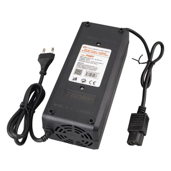 Powermaster PM-7027 72 Volt - 38 Amper Elektrikli Bisiklet Şarj Cihazı - Resim 3