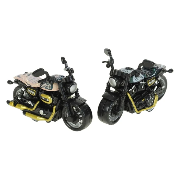 Metal Çekbırak Klasik Motorsiklet ürün görseli 1