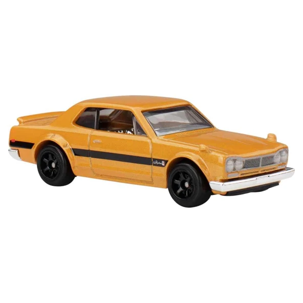 Hot Wheels Silver Vintage Tekli Arabalar HRT81 JBY89 1971 Nissan Skyline Ht 2000 Gt-R - Resim 2