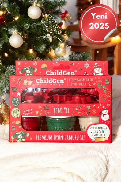 NET Oyun Hamuru Yeni Yıl Mini Set ürün görseli 1