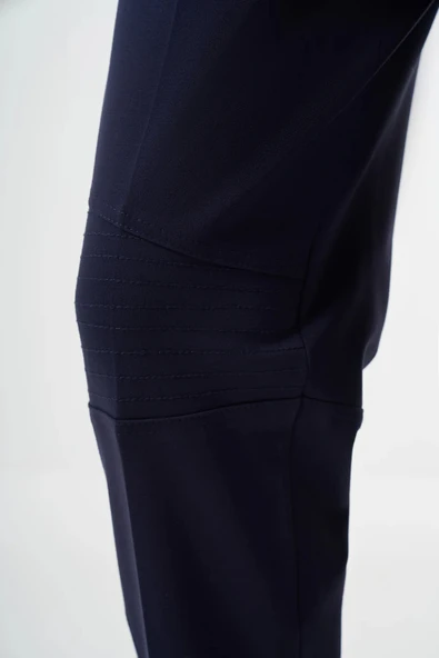 Misswhence Fermuar Detaylı Pantolon  38102 SİYAH - Resim 7