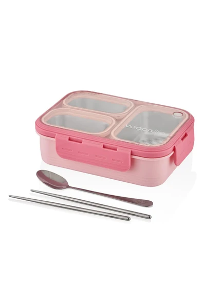Vagonlife Karma Çelik Lunch Box 620 ML XC-7097 - Resim 3