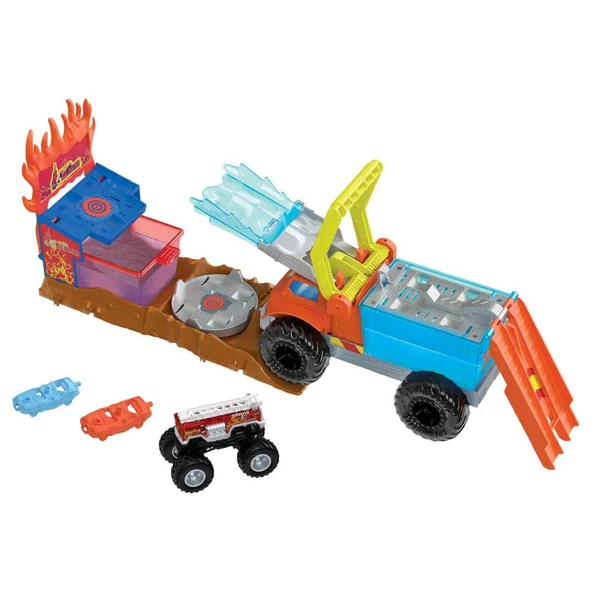 Hot Wheels Monster Trucks Arena Mücadelesi Pist Seti HPN73 ürün görseli 1