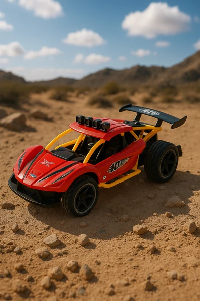 Uzaktan Kumandalı Şarjlı Duman Çıkaran Çöl Arabası - Resim 7