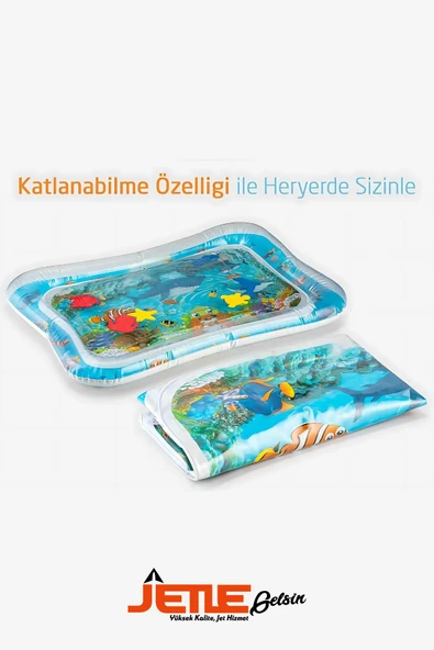 Bebek Su Oyun Matı (TUMMY TİME) Aktivite Matı - Resim 2