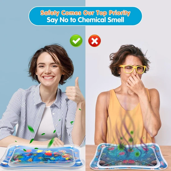 Bebek Su Oyun Matı (TUMMY TIME) Karın Üstü Aktivite Zamanı - Resim 5