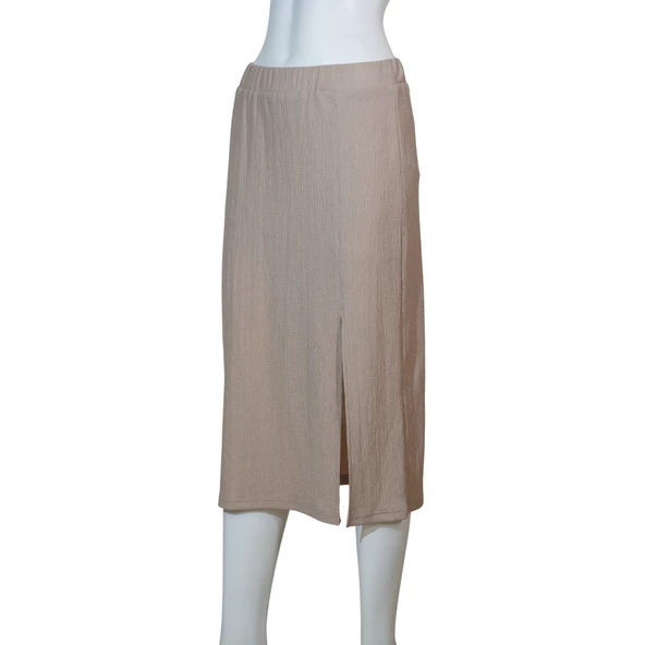 Kadın Yırtmaçlı Etek - Resim 3