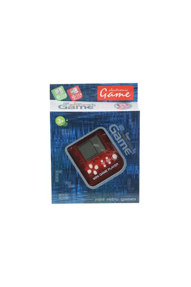 Tetris Oyun Şeffaf Anahtarlıklı - Resim 3