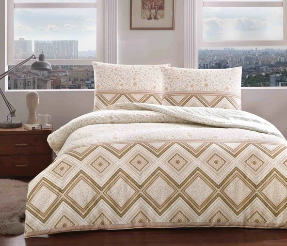 Taç Ranforce Tek Kişilik Nevresim Takımı Perry ürün görseli